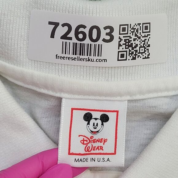 Vintage Disney Polo Shirt Medium 19x26 Mickey Mouse - Picture 8 of 12